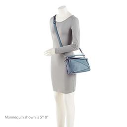 Loewe Calfskin Puzzle Small Bag - Calfskin - Blue