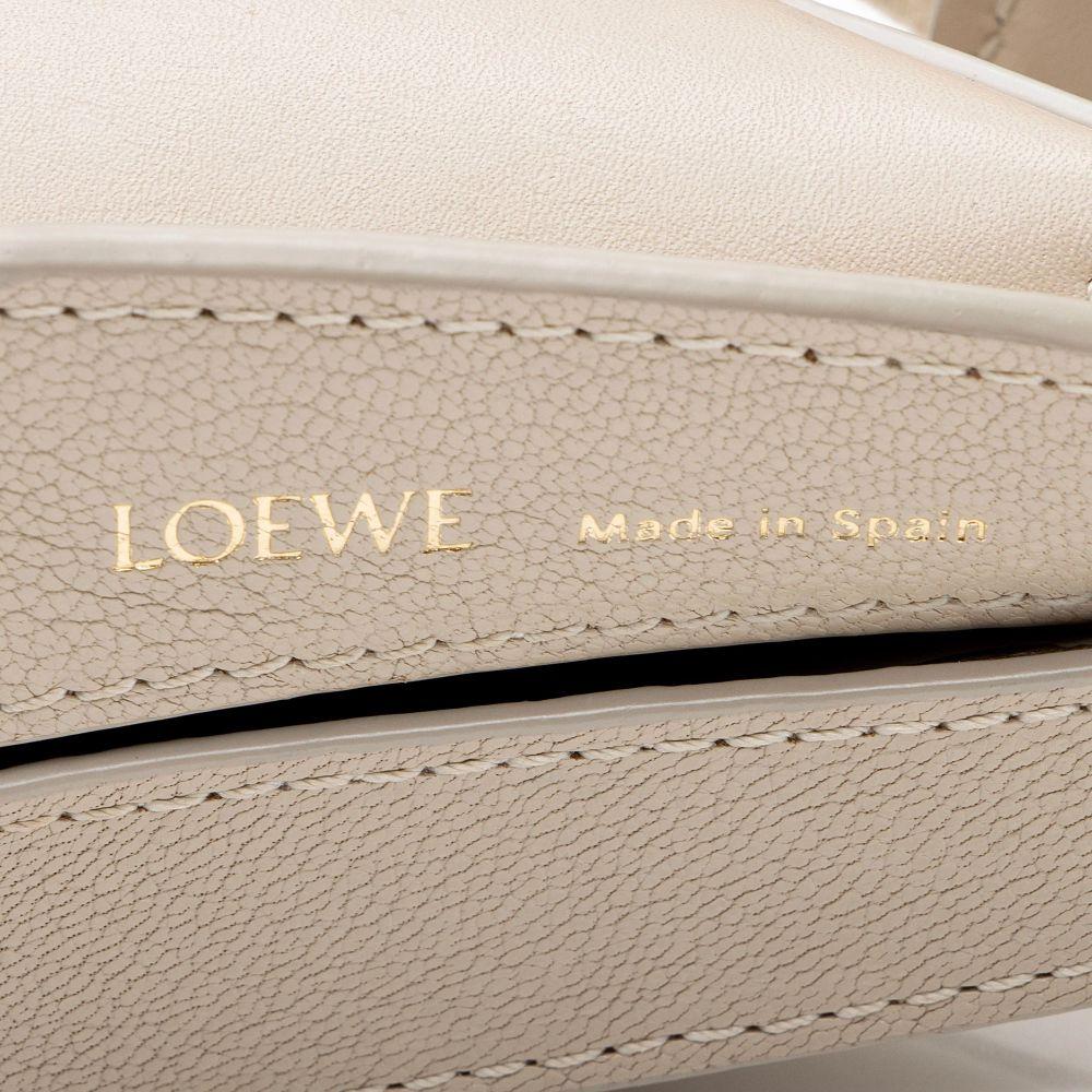 Loewe Satin Calfskin Jacquard Luna Small Bag - Calfskin - Beige