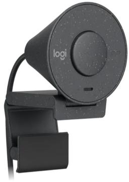 Logitech Brio 300 USB-C Webcam with Privacy Shutter - Graphite