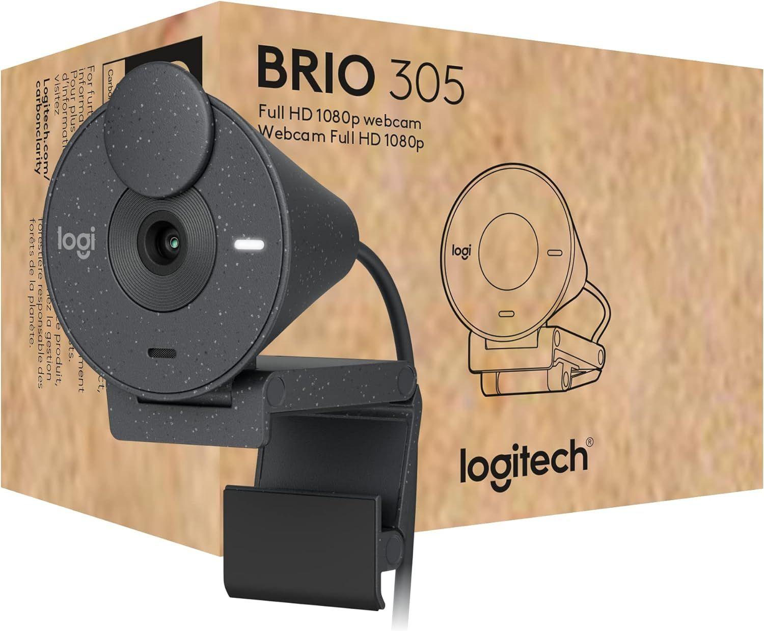 Logitech  Brio 305 Full HD Webcam - Graphite - Excellent