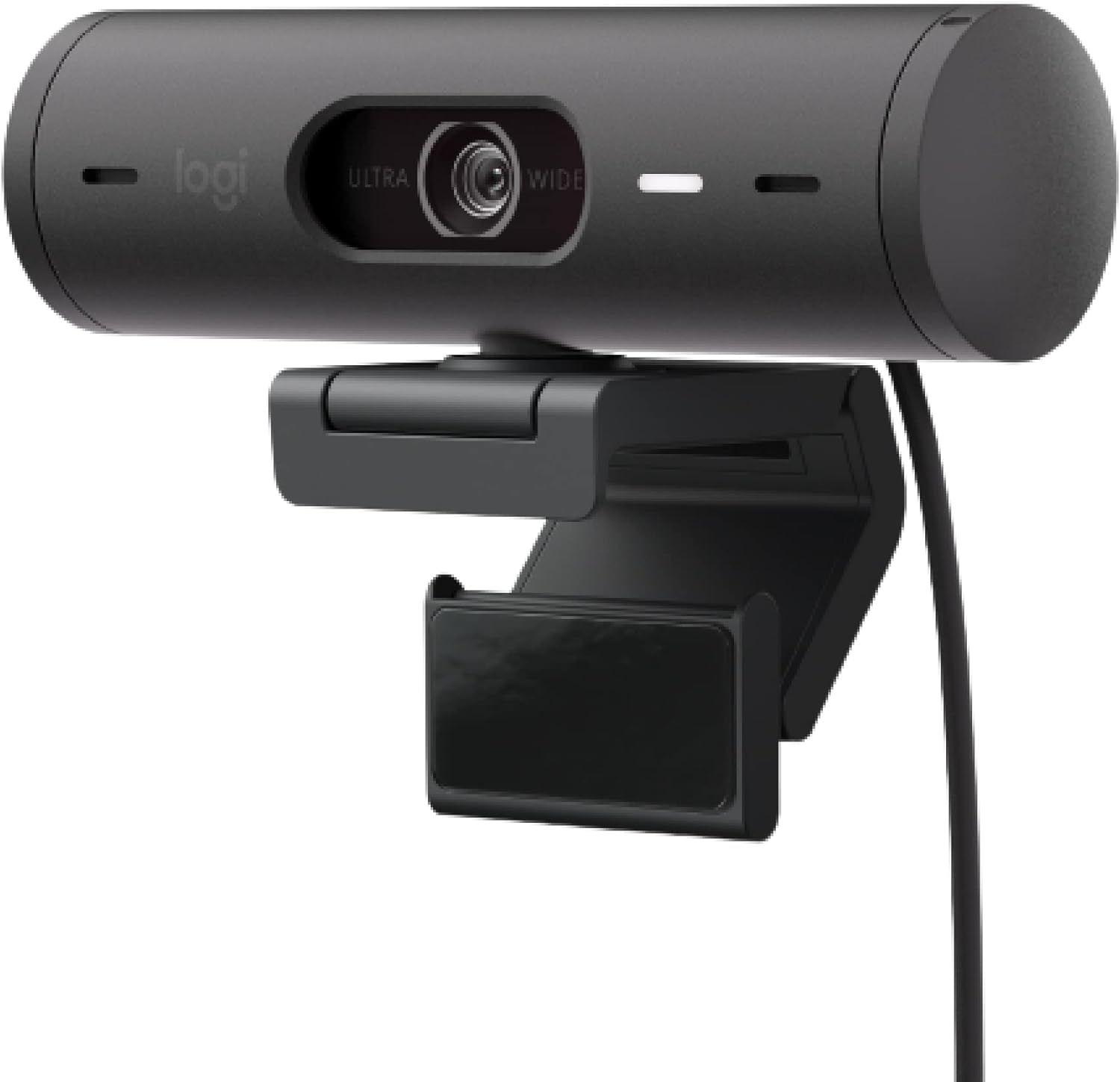 Logitech  Brio 500 Full HD Webcam - Black - Excellent