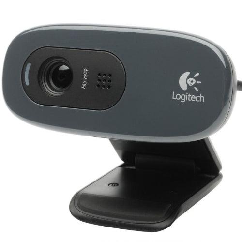 Logitech  C270 HD 720p Webcam - Black - Excellent