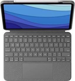 Logitech Combo iPad Pro 11" Keyboard Case - Oxford Grey