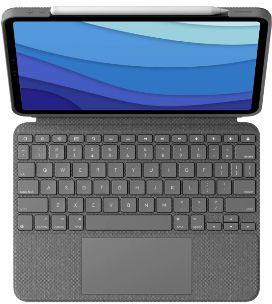 Logitech Combo Touch for iPad Pro 12.9" - Oxford Gray