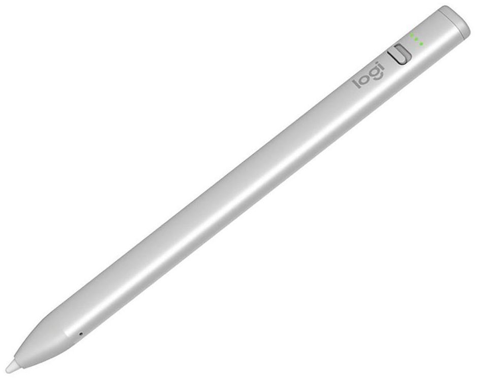 Logitech Crayon USB-C Digital Pencil for Apple iPads 914000070 - Silver