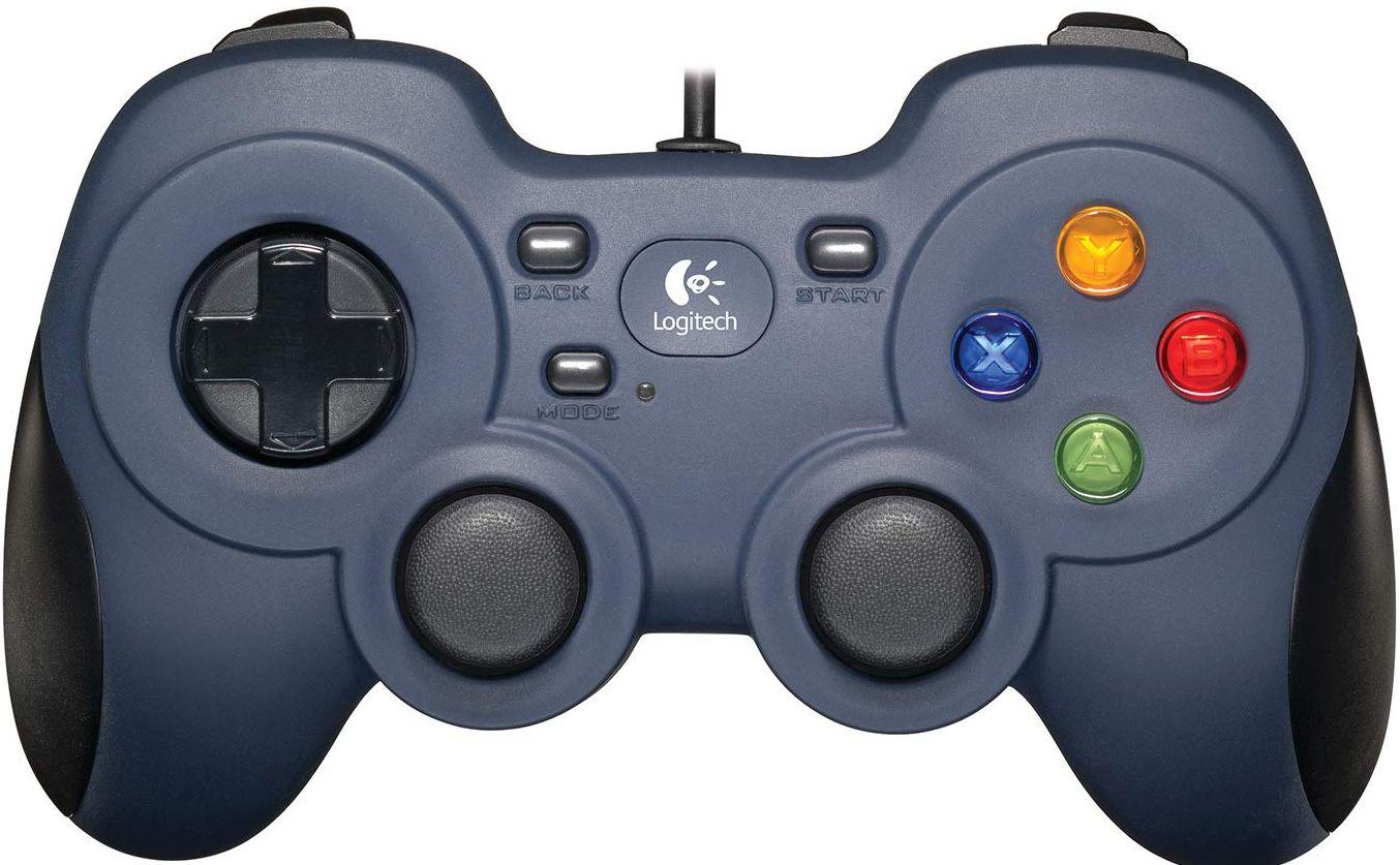 Logitech  F310 Wired Gamepad Controller - Blue/Black - Excellent