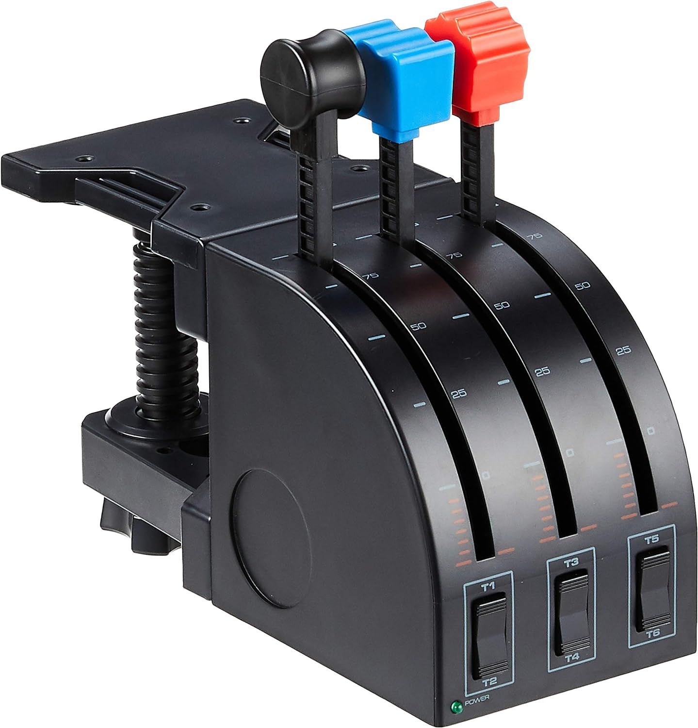 Logitech Flight Throttle Quadrant - Black