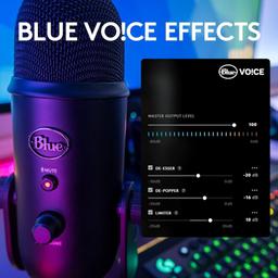 Logitech for Creators Blue Yeti Game Streaming Kit - Black