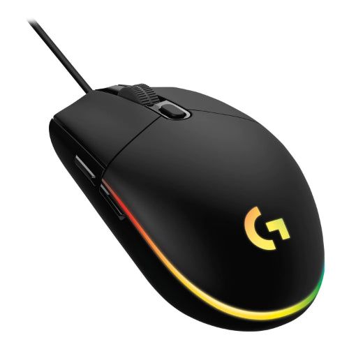 Logitech G203 Lightsync Optical Gaming Mouse - Black