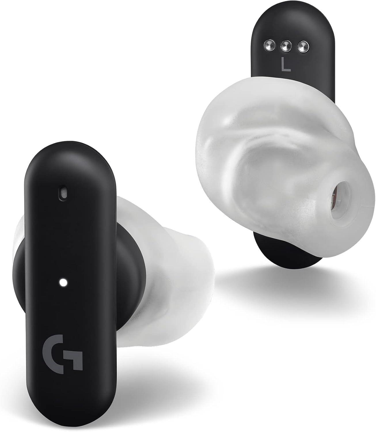 Logitech  G FITS True Wireless Gaming Earbuds - Black - Excellent