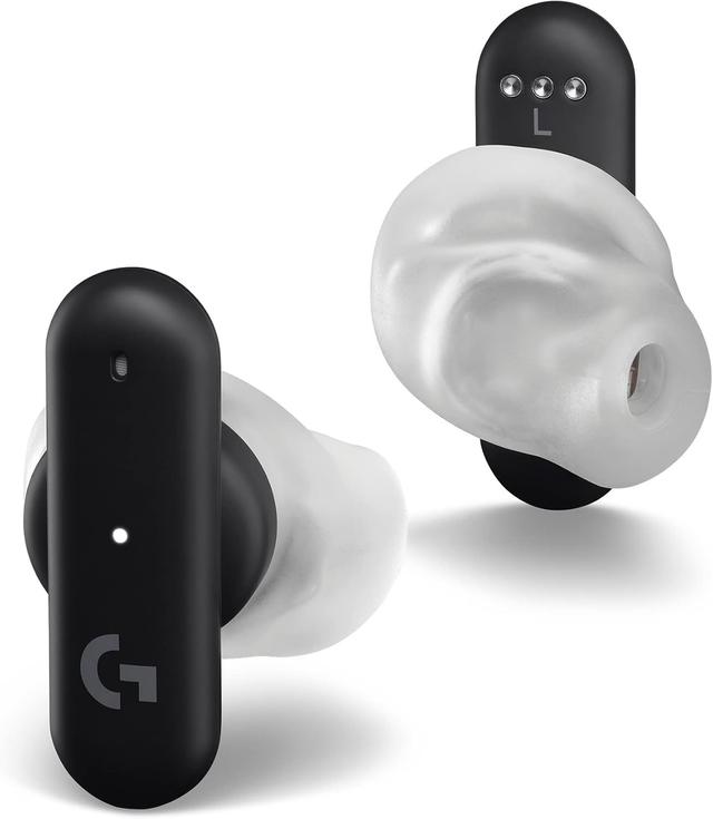 Logitech G FITS True Wireless Gaming Earbuds in Black in Excellent condition