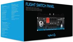 Logitech G Saitek Pro Flight Simulator Aircraft Switch Panel - Black - Excellent