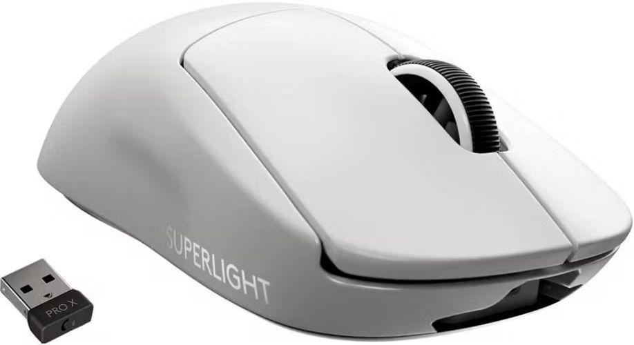 Logitech G Pro X Superlight Wireless Gaming Mouse - White