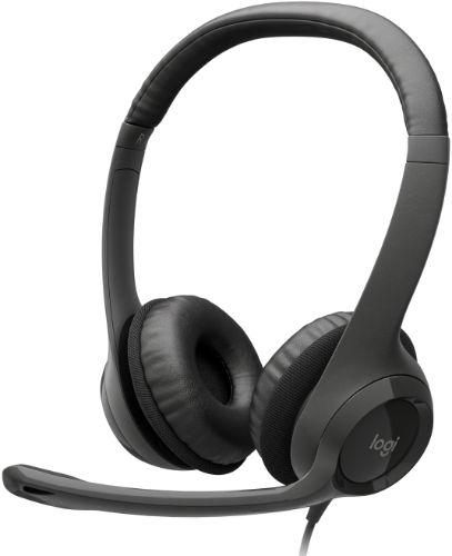 Logitech H390 USB Headset - Graphite