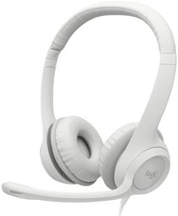 Logitech H390 USB Headset - Off-White