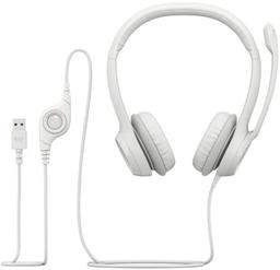 Logitech H390 USB Headset - Off-White
