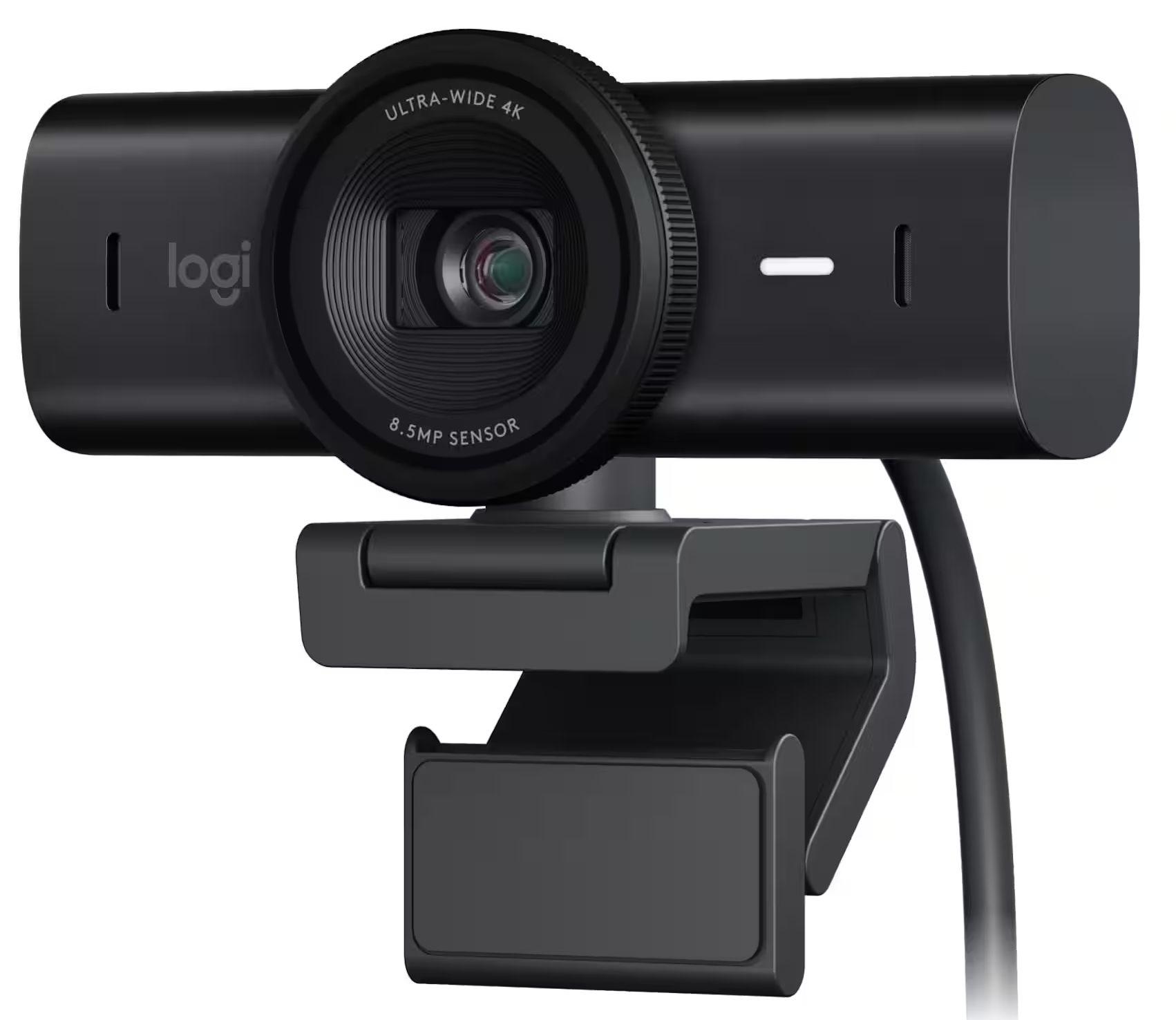 Logitech  MX Brio 4K Ultra HD Streaming Webcam - Black - Excellent