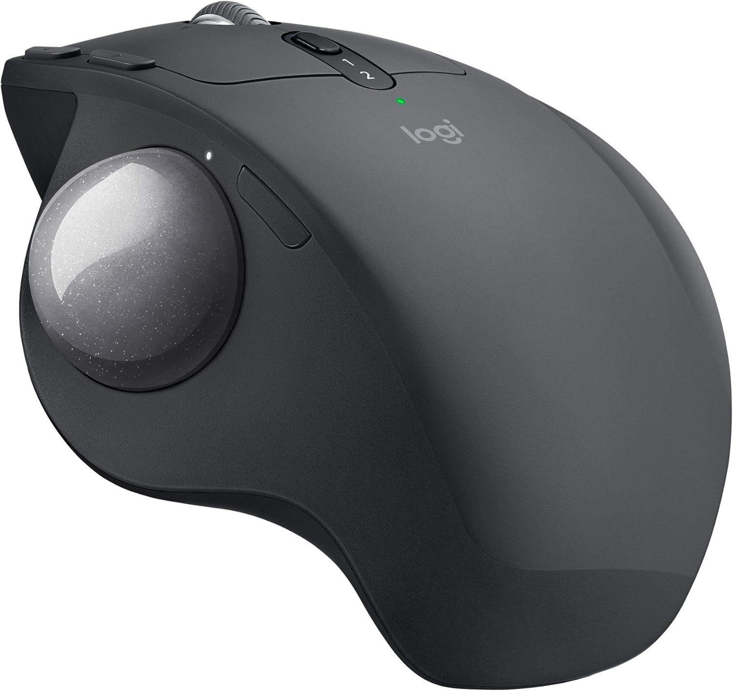 Logitech for Creators Logitech MX Ergo Plus Wireless Trackball Mouse - Black