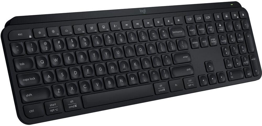 Logitech  MX Keys S Wireless Keyboard - Black - Excellent