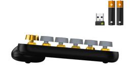 Logitech POP Keys Mechanical Wireless Keyboard - Blast Yellow