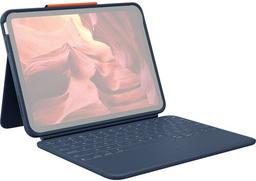 Logitech Rugged Combo 4 for iPad 10th Gen - Blue