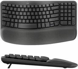 Logitech Wave Keys MK670 Keyboard & Mouse - Black