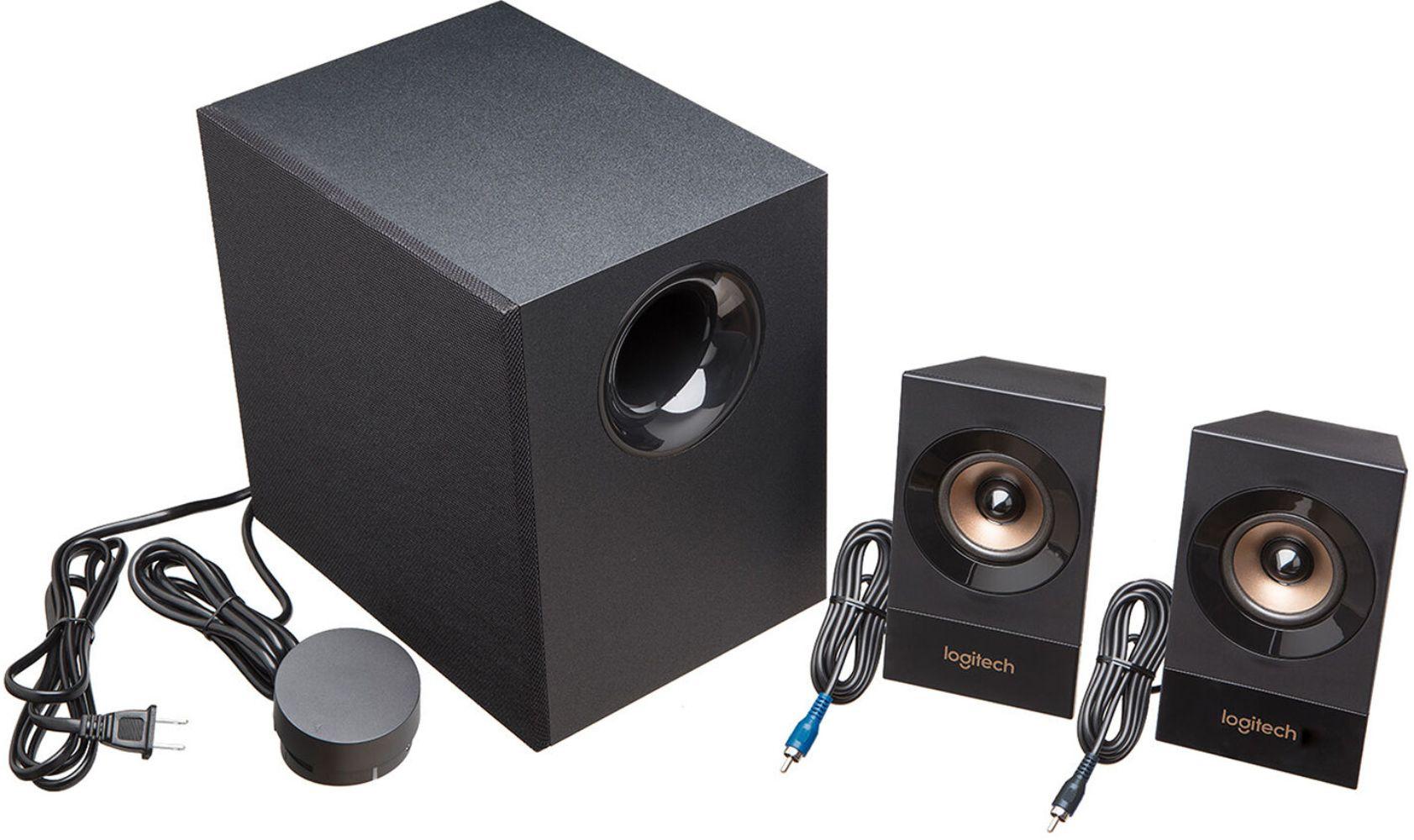 Logitech Z533 Speaker System with Subwoofer - Black