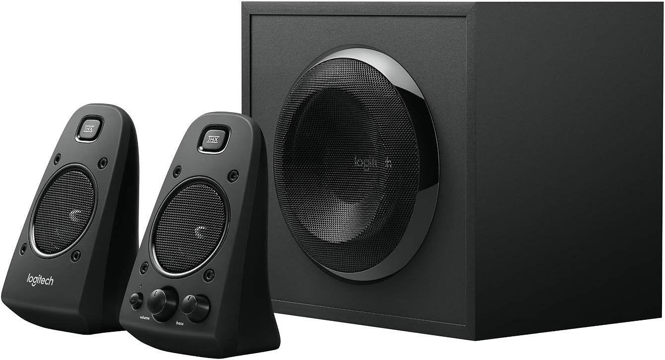 Logitech Z623 400 Watt 2.1 Home Speaker System - Black