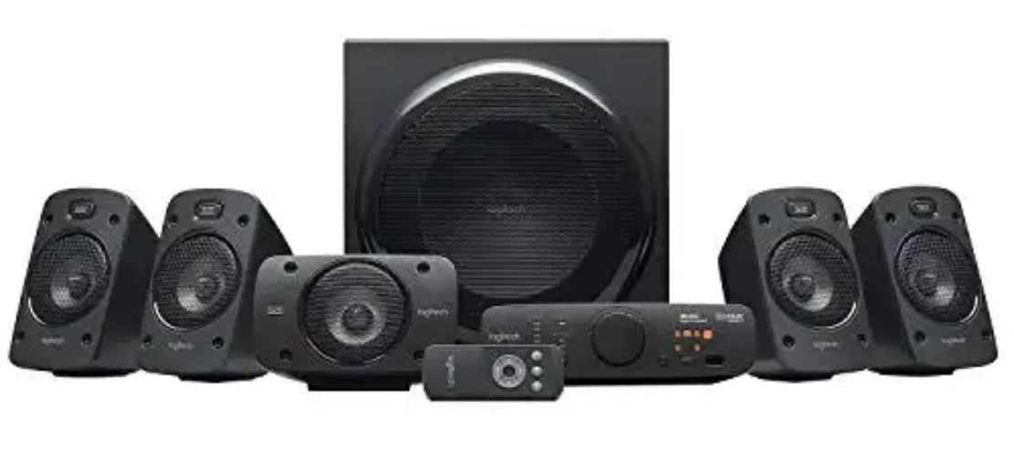 Logitech Z906 5.1 Surround Sound Speaker System - Black