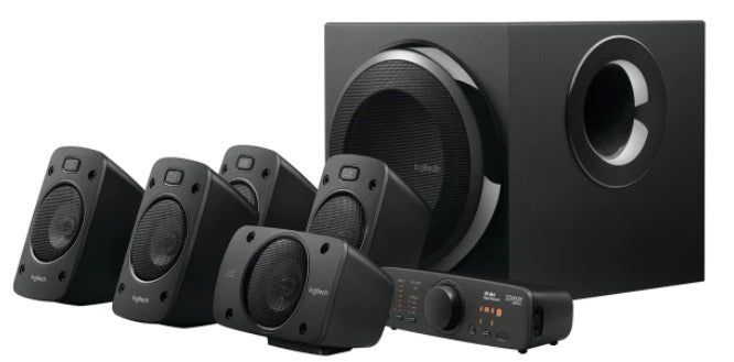Logitech Z906 5.1 Surround Sound Speaker System - Black