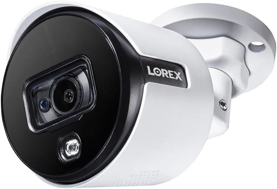 Lorex 5MP Super HD Active Deterrence Camera - White