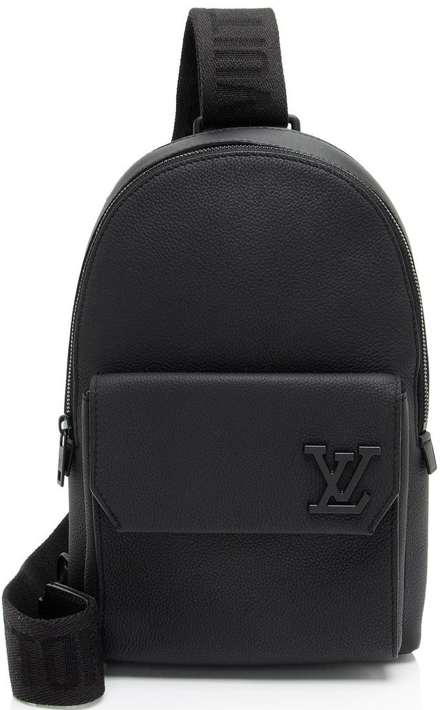 Louis Vuitton Calfskin Aerogram Pilot Slingbag