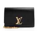 Louis Vuitton Calfskin Chain Louise GM Clutch