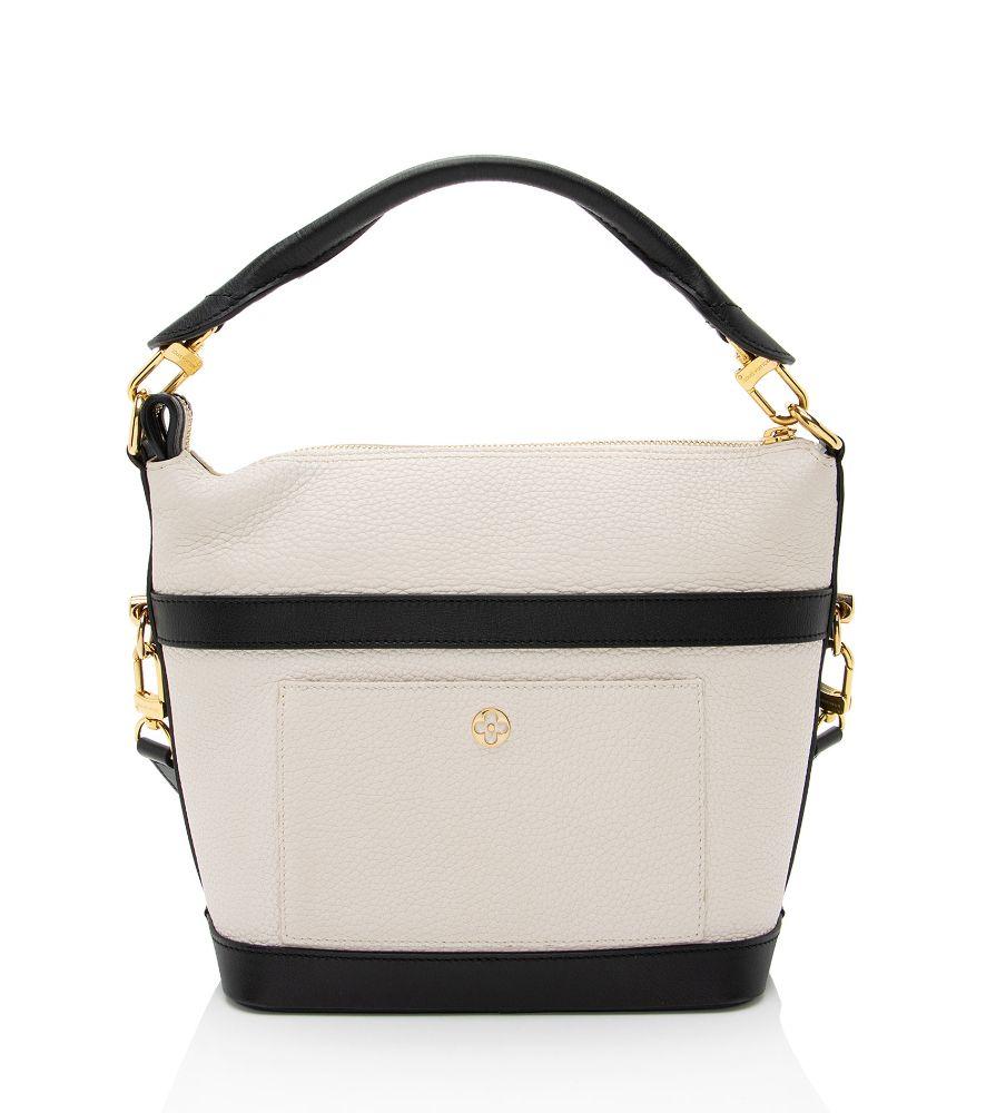 Louis Vuitton Calfskin Cruiser PM Hobo - Calfskin - Beige/Black