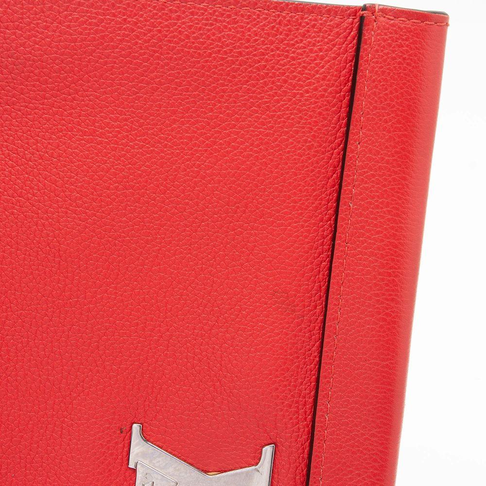 Louis Vuitton Calfskin Lockme II Satchel - Calfskin - Red