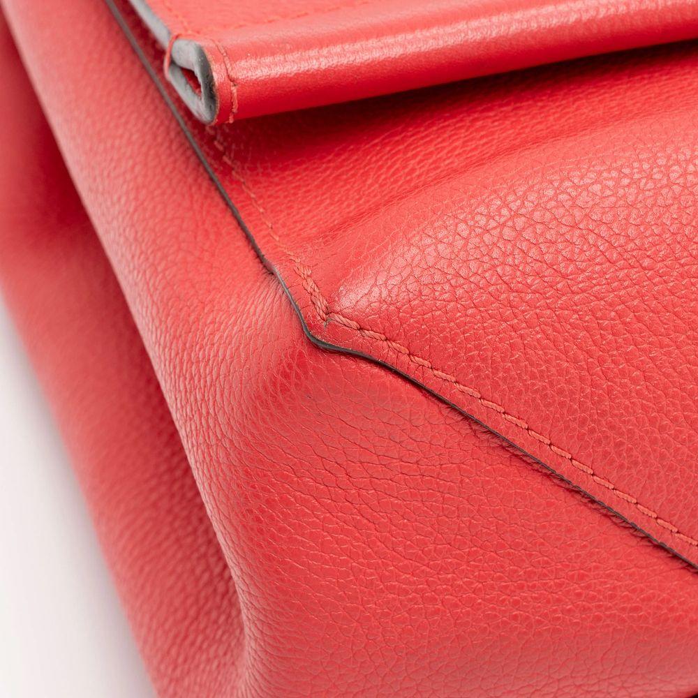 Louis Vuitton Calfskin Lockme II Satchel - Calfskin - Red
