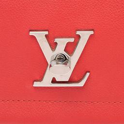 Louis Vuitton Calfskin Lockme II Satchel - Calfskin - Red