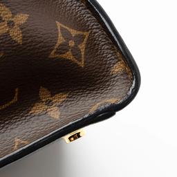 Louis Vuitton Calfskin Studded Marly PM Tote - Calfskin - Black