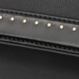 Louis Vuitton Calfskin Studded Marly PM Tote - Calfskin - Black