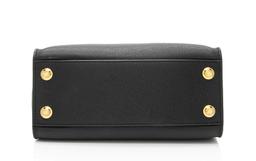 Louis Vuitton Calfskin Studded Marly PM Tote - Calfskin - Black