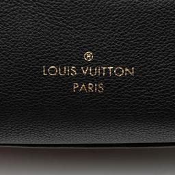 Louis Vuitton Calfskin Studded Marly PM Tote - Calfskin - Black