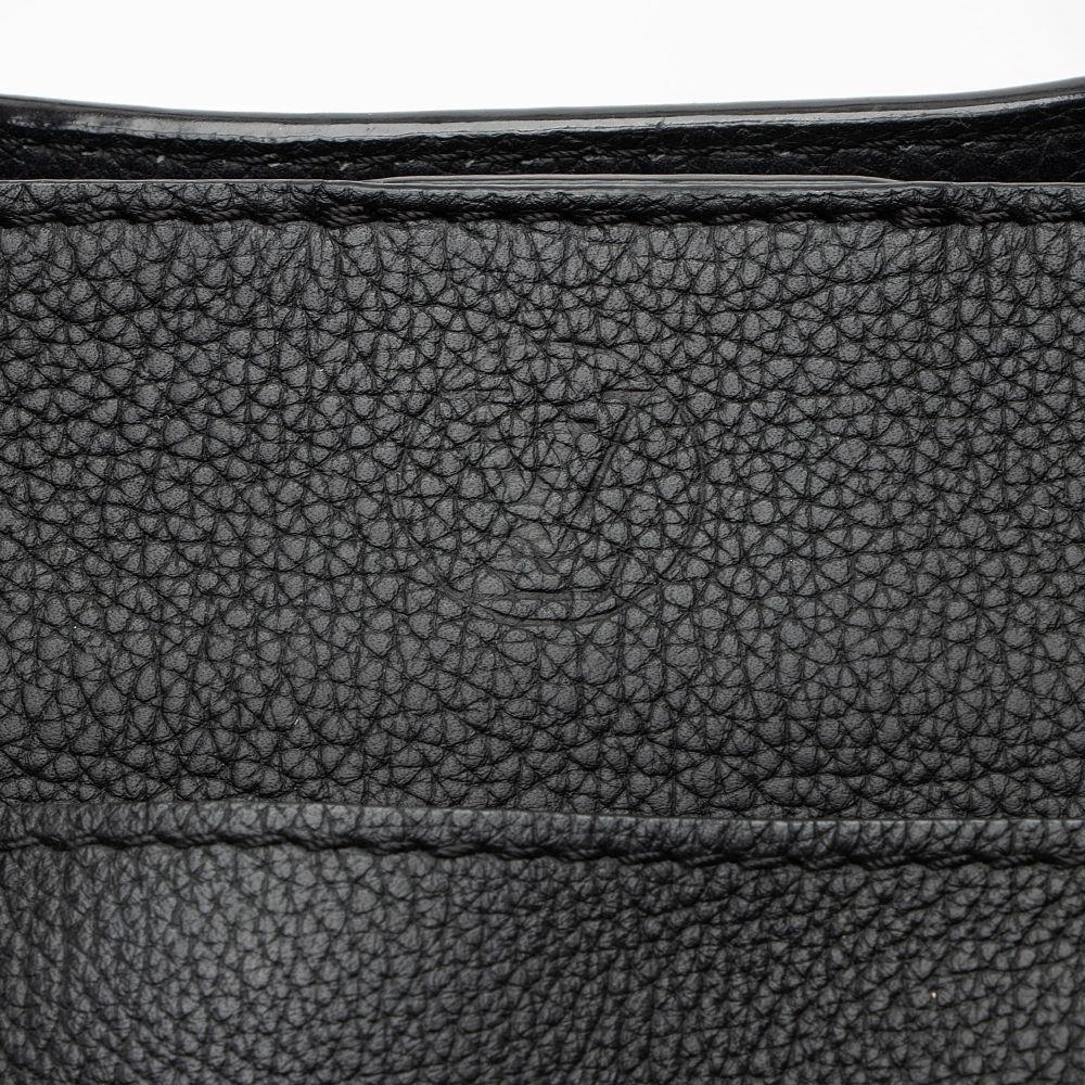 Louis Vuitton Calfskin Studded Marly PM Tote - Calfskin - Black