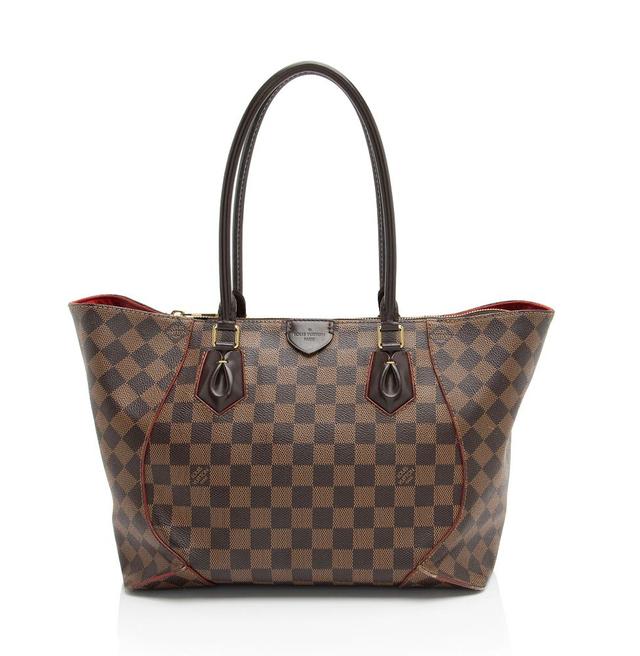 Louis Vuitton Damier Ebene Caissa MM Tote