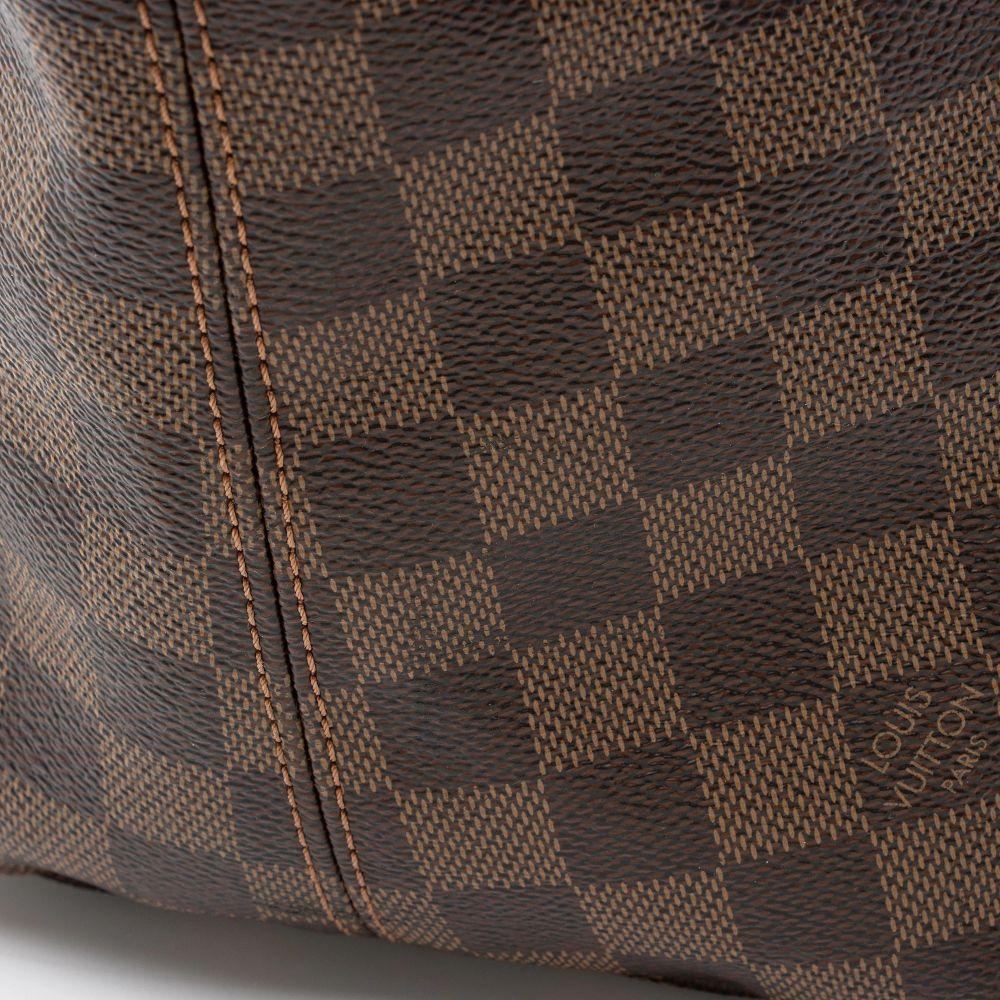 Louis Vuitton Damier Ebene Iena MM Tote - Leather - Brown