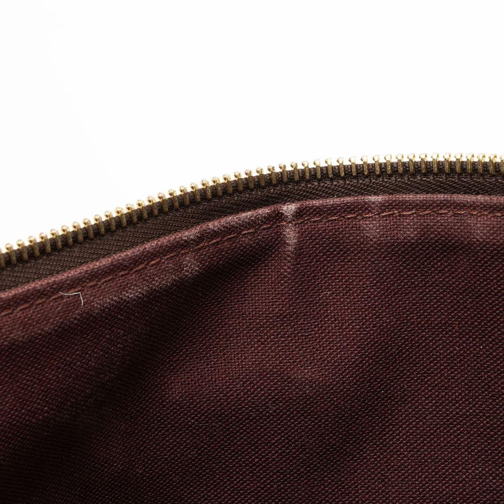 Louis Vuitton Damier Ebene Iena MM Tote - Leather - Brown