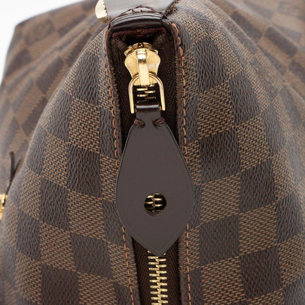 Louis Vuitton Damier Ebene Iena MM Tote - Leather - Brown