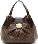 Louis Vuitton Damier Ebene Sistina GM Shoulder Bag