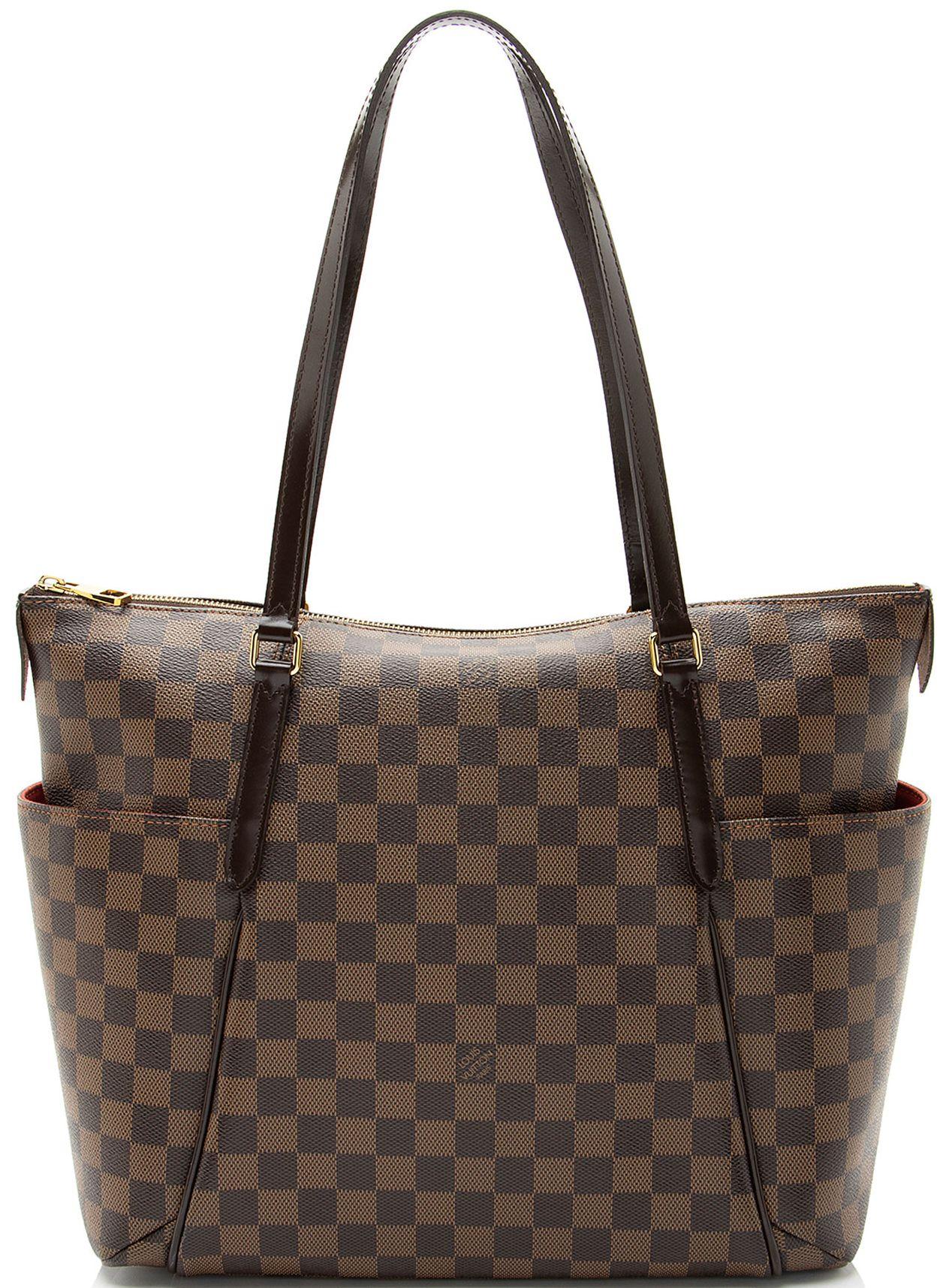Louis Vuitton  Damier Ebene Totally MM Tote - Brown - Coated Canvas - Excellent