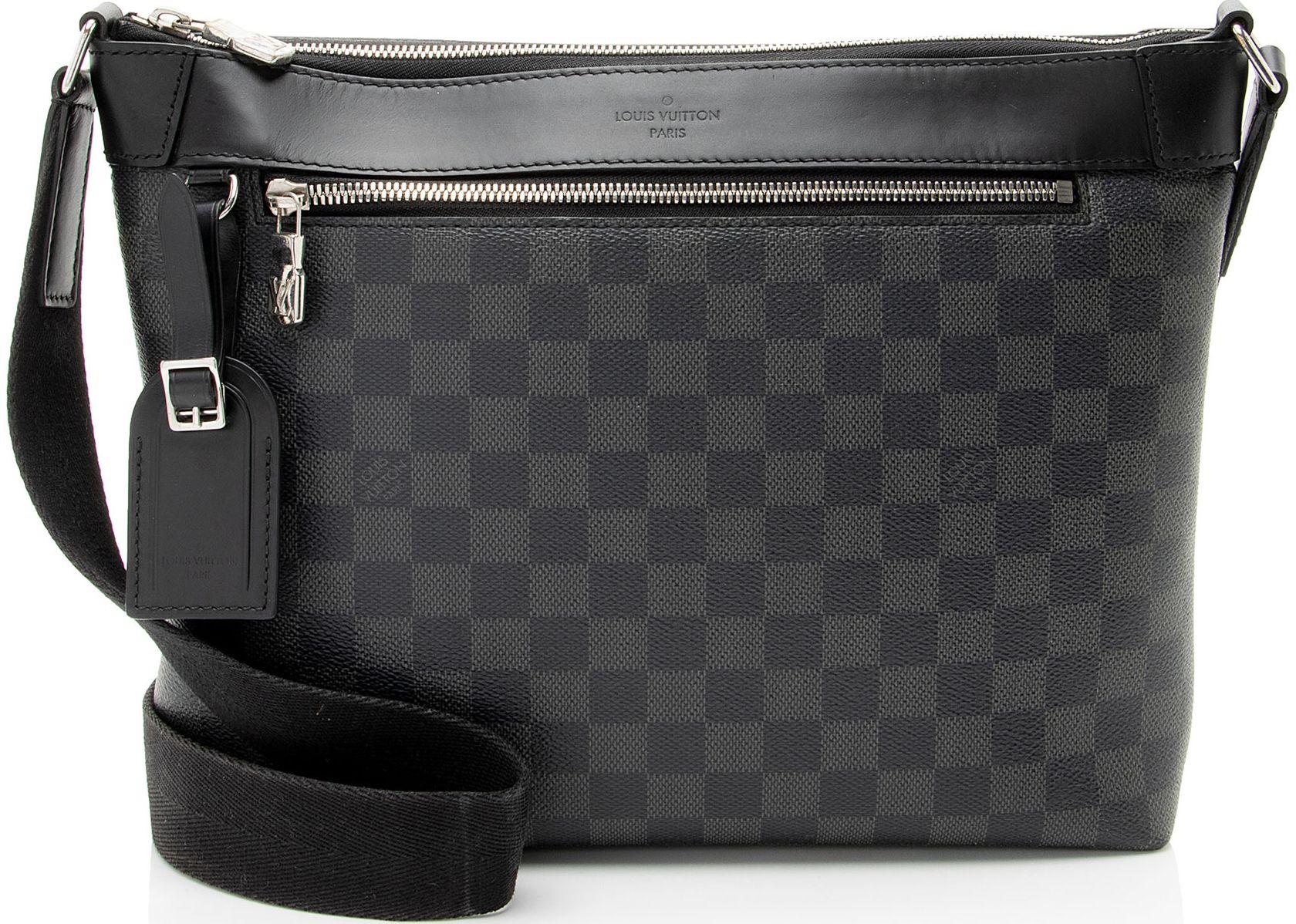 Louis Vuitton  Damier Graphite Mick PM NM Messenger - Black/Grey - Coated Canvas - Excellent