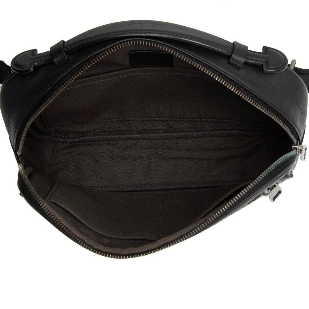 Louis Vuitton Damier Infini Leather Ambler Belt Bag - Leather - Black